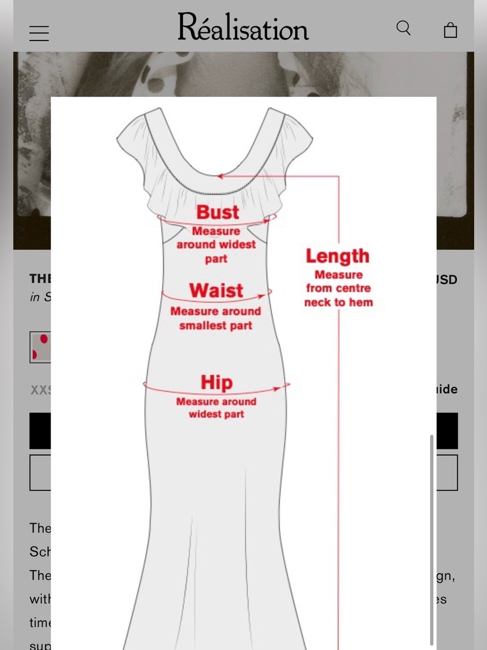 NWT Réalisation Par Claudia Dress - Picture 14 of 15